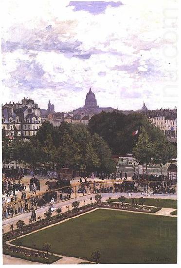 Claude Monet Garden of the Princess, Louvre china oil painting image